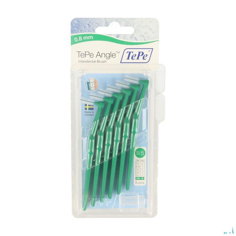 Tepe Angle Interdental Ragers Green 0,8mm 6 154660