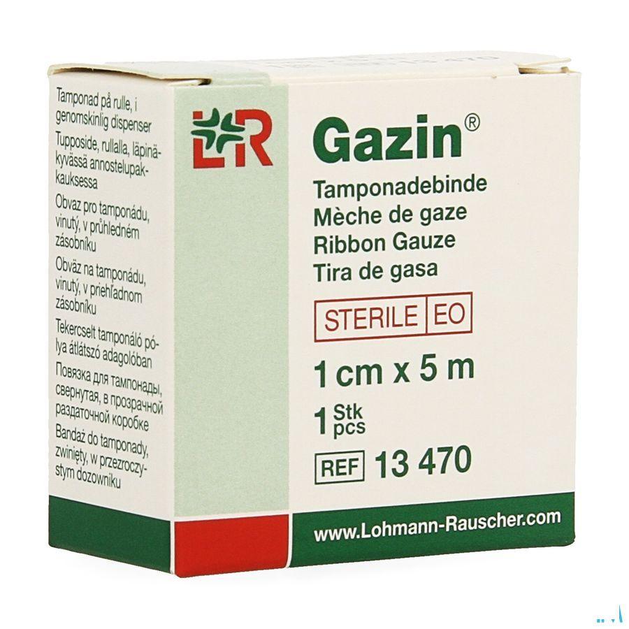 Gazin Gaaswieken Steriel Opgerold 1Cmx5M  -  Lohmann & Rauscher
