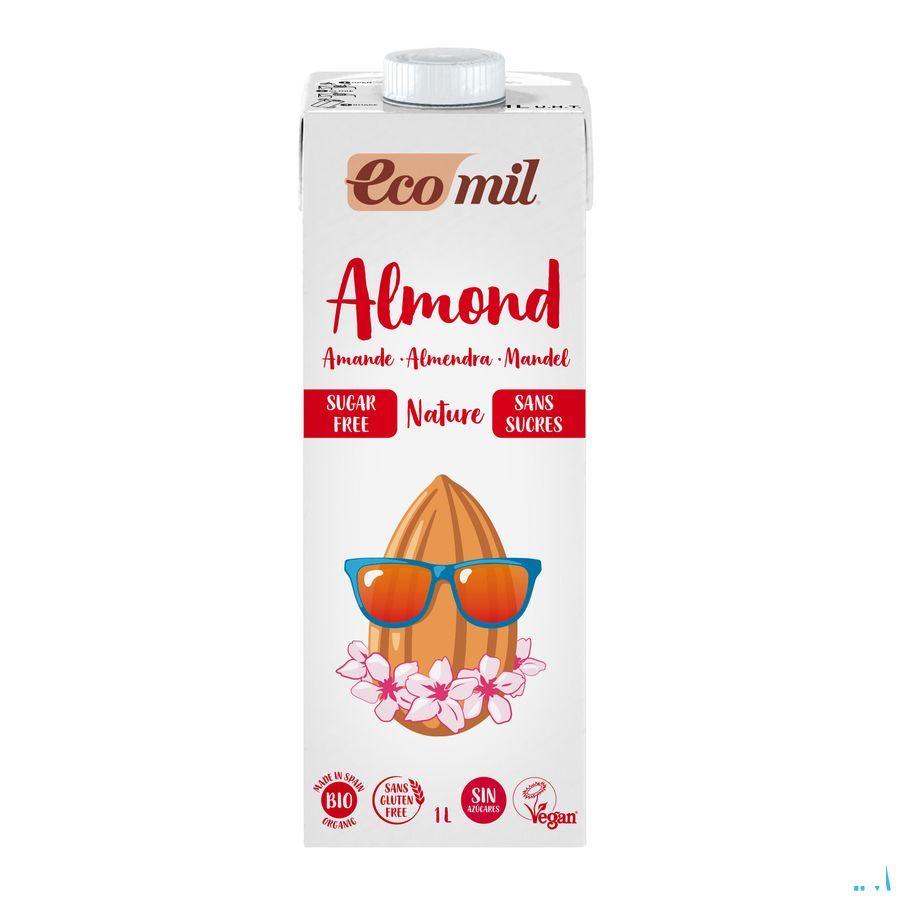 Ecomil Amandelmelk Zonder Suiker 1l