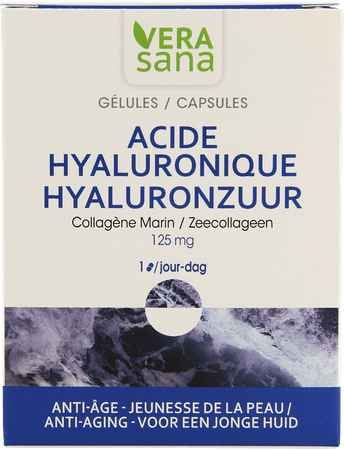 Hyaluronzuur + Zeecollageen Caps 30 Vera Sana
