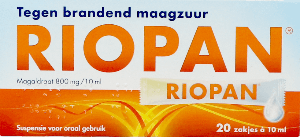 Riopan Gel Sachets Zakjes 20x10 ml