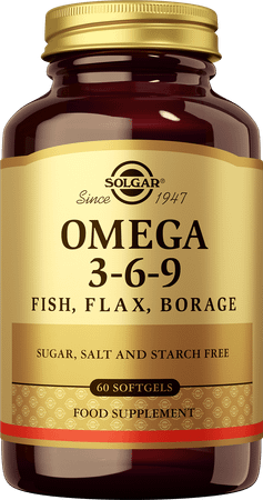 Solgar Omega 3-6-9 Softgel 60  -  Solgar Vitamins