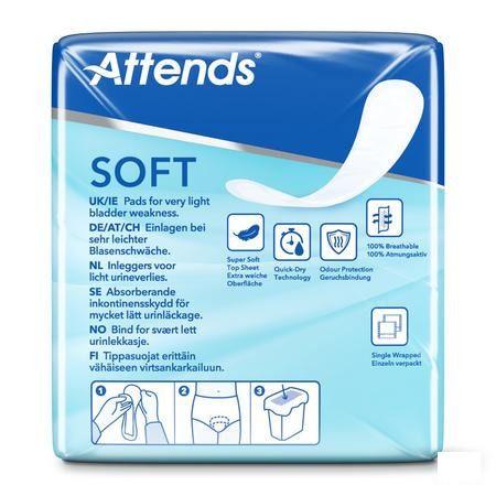 Attends Soft 1 Mini Long Inleg Anatom. 1x16