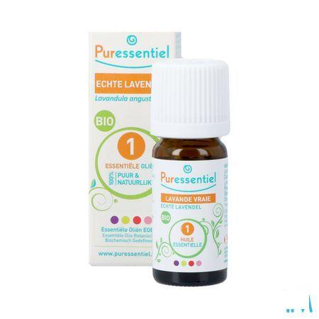 Puressentiel Eo Echt Lavendel Bio Exp.ess Olie10 ml  -  Puressentiel