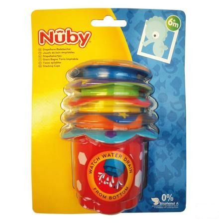 Nuby Stapelbekers - 6m +   -  New Valmar