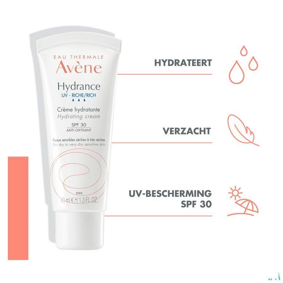 Avene Hydrance Uv Riche Creme Hydratante 40 ml  -  Avene