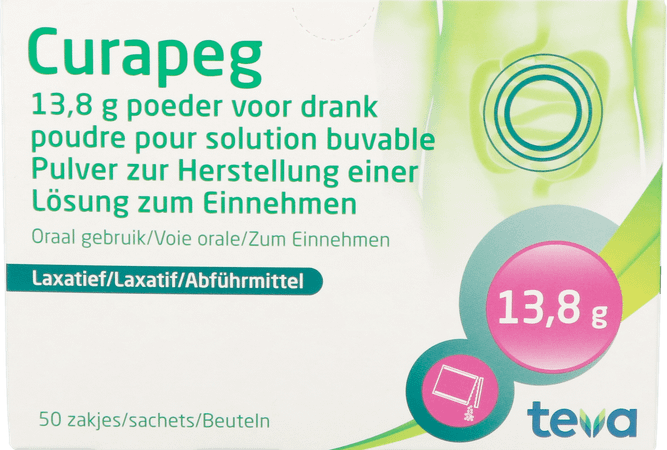 Curapeg 13,7g Poudre Solution Buvable 50 