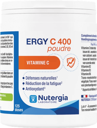 Ergy C 400 Pot 125G  -  Lab. Nutergia