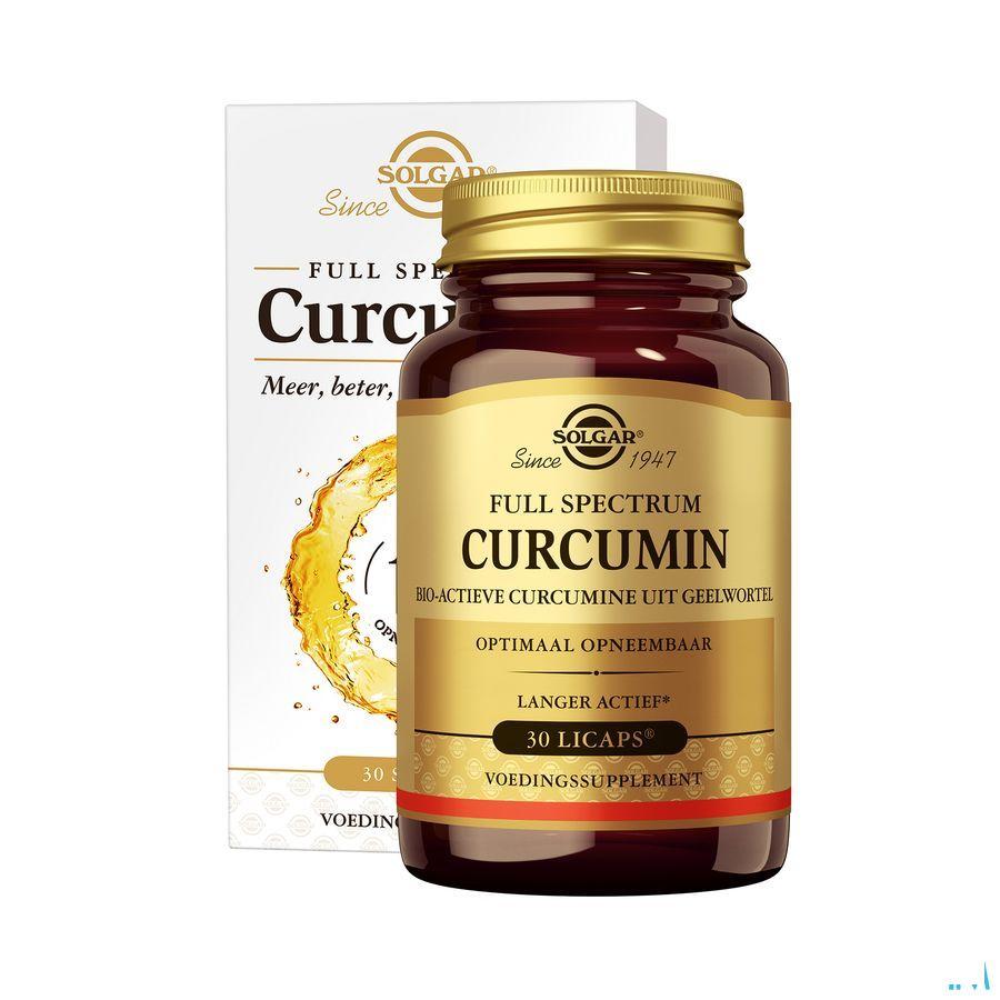Solgar Full Spectrum Curcumin Softgel 30  -  Solgar Vitamins