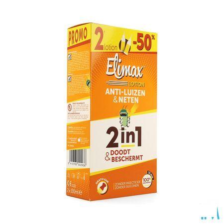 Elimax Lotion Tegen Luizen 2x100 ml