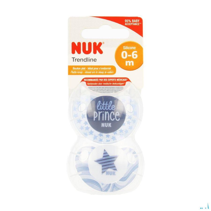 Nuk Sucettes 1 Trendline Day Garcon 0-6m 2  -  Eureka Pharma
