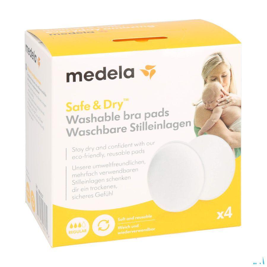 Medela Zoogkompres Wasbaar 4  -  Medela