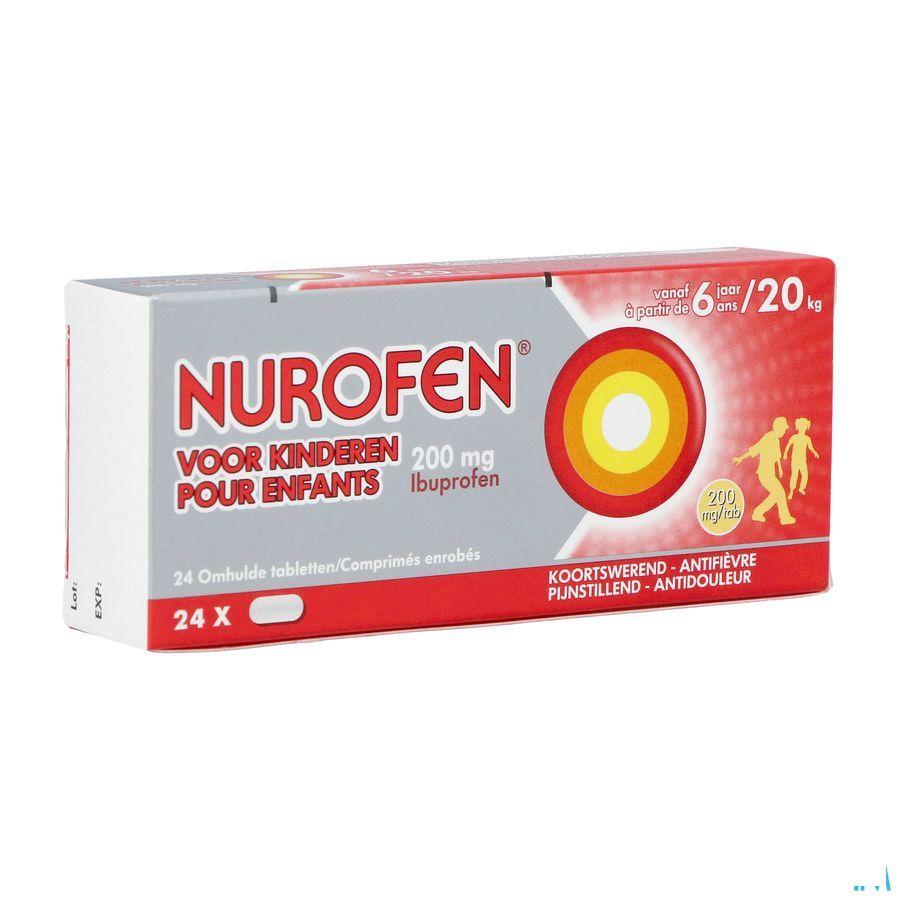 Nurofen Enfant 200 mg Comprimes Pellicules 24 2475739