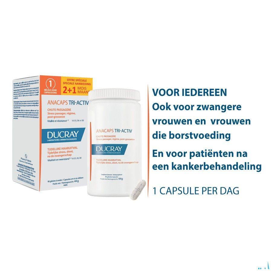 Ducray Anacaps Tri-Activ Caps 90