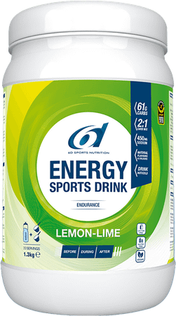 6d Sixd Energy Sports Drink Lemon Lime Poudre 1,3kg