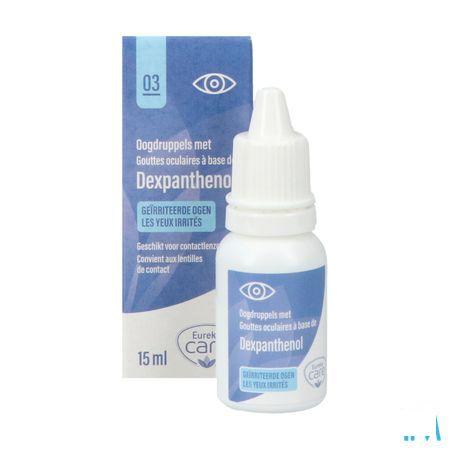 Eureka Care Oogdr.Irrit.Ogen Dexpanth.Prov.B5 15 ml  -  Eureka Pharma