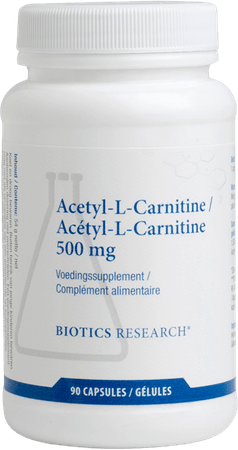 Biotics Acetyl-L-Carnitine 90 capsules  -  Energetica Natura