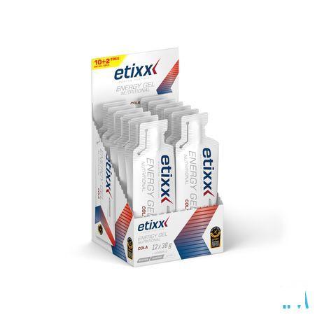 Etixx Nutritional Energy Gel Cola 12x38g