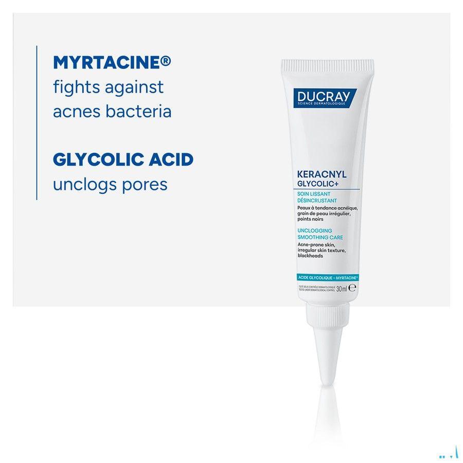 Ducray Keracnyl Glycolic + Creme Tegen Zw.Puntjes 30 ml  -  Ducray Benelux