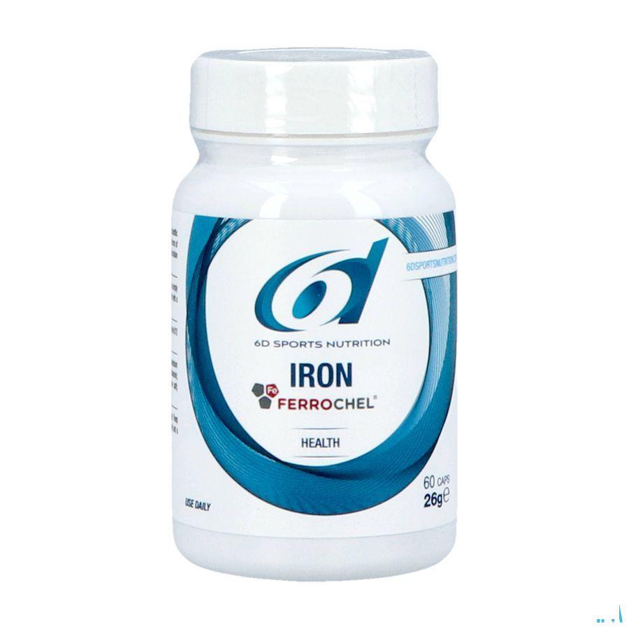 6D Iron Ferrochel Caps 60 Nf