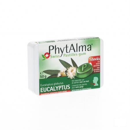 Phytalma Pastilles Gum Eucalyptus + Stevia 50 gr  -  Ixx Pharma