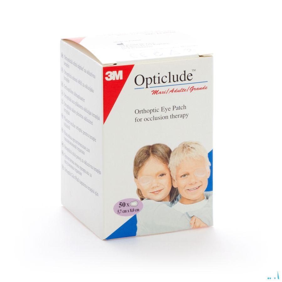 Opticlude 3m Oogkompres Stand 82mmx57mm 50 1539  -  3M