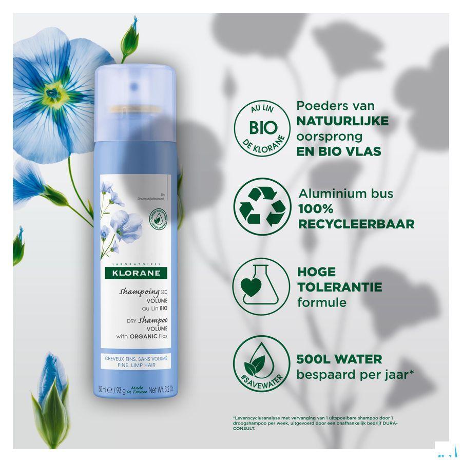 Klorane Capil. Droogshampoo Vlasvezels Bio Spray 150 ml