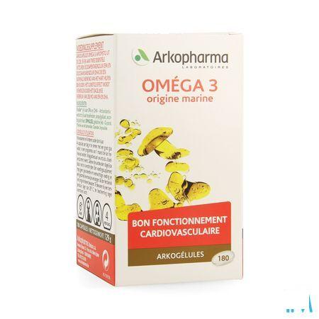 Arkogelules Omega 3 Origine Marine 180  -  Arkopharma