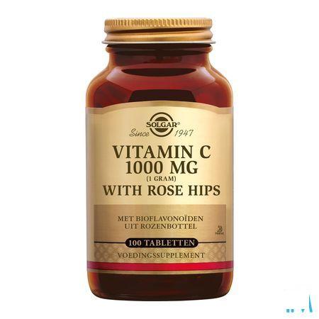 Solgar Vitamin C Rose Hips Tabletten 100x1000 mg  -  Solgar Vitamins