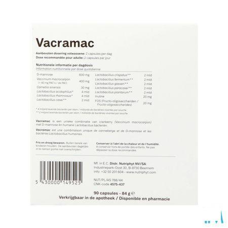 Vacramac 90 Caps 9X10 Nutriphyt