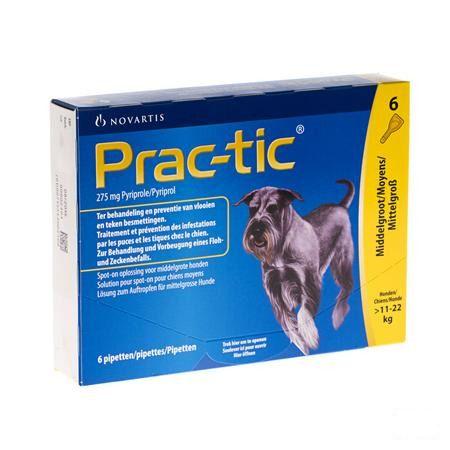 Prac-tic Spot-on Anti vlo-teek Hond Middel .2x3