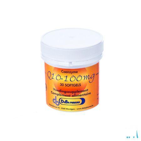 Q10 100 mg Softgels 30  -  Deba Pharma