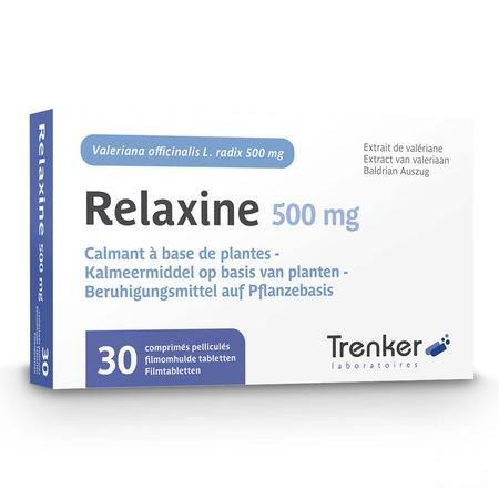 Relaxine 500 mg Filmomhulde Tabletten 30  -  Trenker