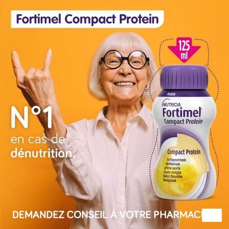 Fortimel Compact Protein Vanille 4x125 ml  -  Nutricia