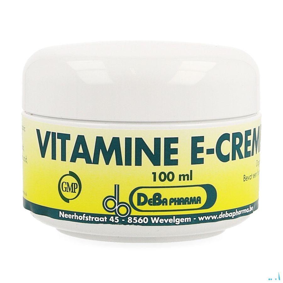 Vitamine E Creme 100 ml  -  Deba Pharma