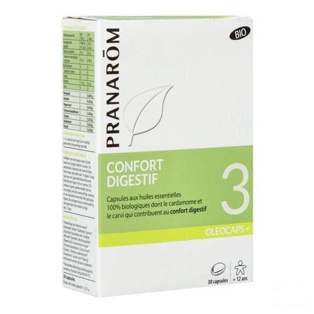 OleoCapsule + Bio 3 Maag Capsule 30  -  Pranarom