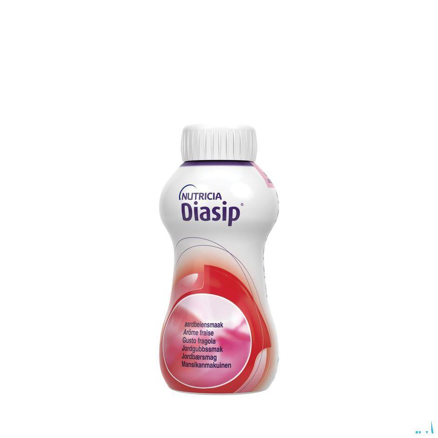 Diasip Fraise Bouteille 4X200 ml  -  Nutricia