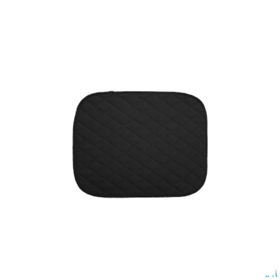 Suprima 3704 Couverture Chaise A/Derap.Noir 40 x 50