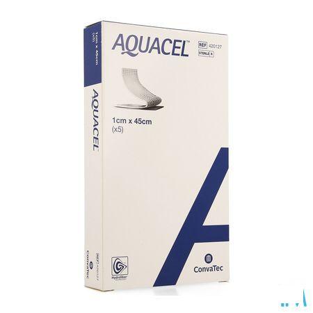 Aquacel Verband Hydrofiber + versterking 1x45cm 5  -  Convatec