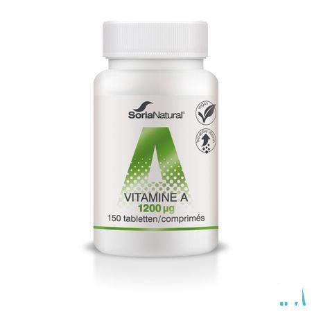 Soria Vitamine A 1,2 mg Tabl 150
