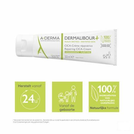 Aderma Dermalibour+ Cicacreme Herstellend 50ml  -  Aderma