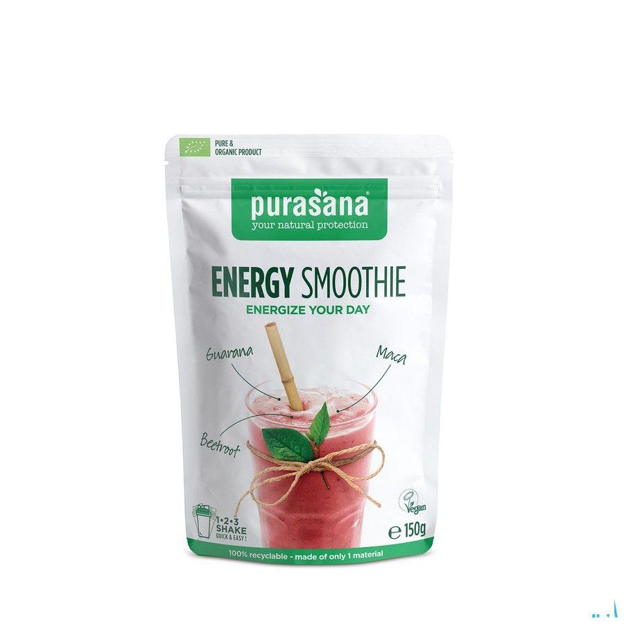 Purasana Energy Smoothie Poeder 150 gr Be-bio-02