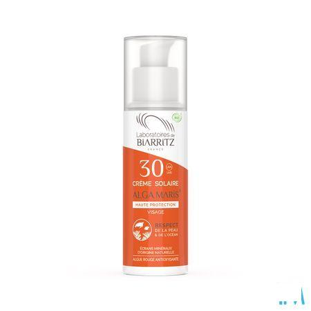 Alga Maris Creme Solaire Visage Ip30 50 ml  -  Lab. De Biarritz