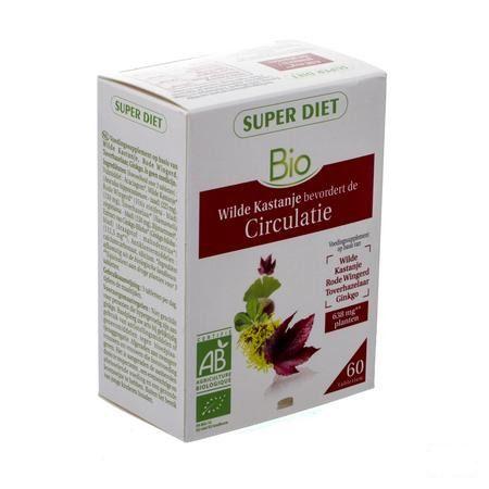 Super Diet Complexe Circulation Bio Comprimes 60  -  Superdiet Laboratoires