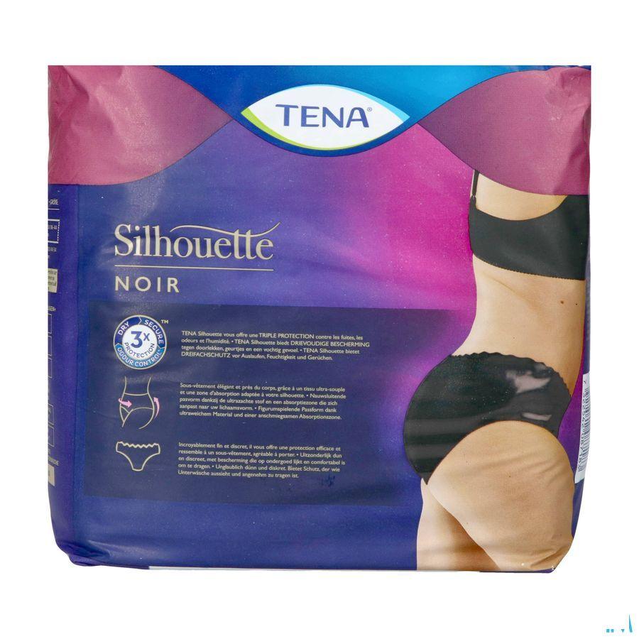 Tena Silhouette Plus Noir Lage Taille M 12 780203