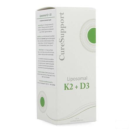 Curesupport Liposomal K2 + D3 60ml  -  Vedax