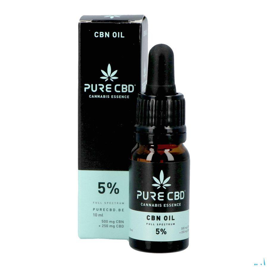 Pure Cbd 250 mg Cbn 500 mg Oil Full Spectrum 5% 10 ml