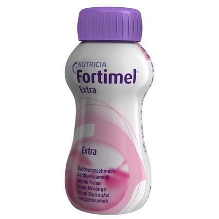 Fortimel Extra Fraise 4x200 ml 2401487  -  Nutricia