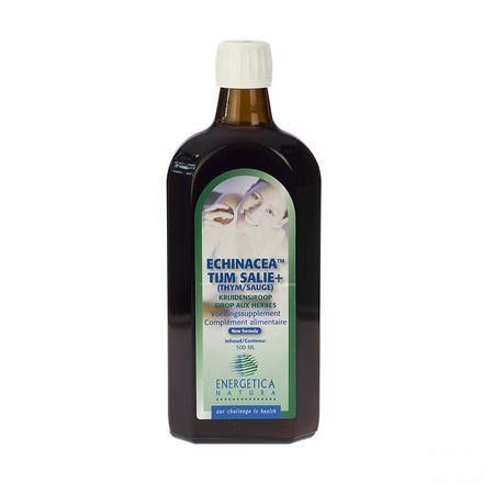 Echinacea Tijm-Salie+ Energetica Siroop 500ml  -  Energetica Natura 