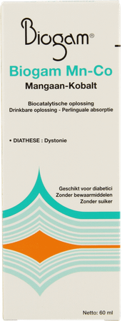 Biogam Mn-co Flacon 60 ml  -  Sterop